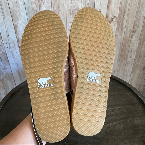 Sorel Rose Gold Ella Slingback Leather Shoe - Picture 8 of 9